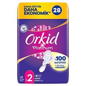Orkid  Platinum Uzun Ekonomi 28 Adet Hijyenik Ped