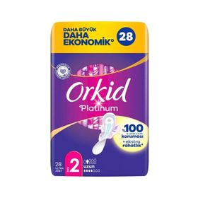 Orkid  Platinum Uzun Ekonomi 28 Adet Hijyenik Ped