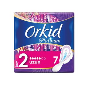 Orkid Platinum Uzun Tekli Paket 7 Hijyenik Ped