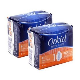 Orkid Sensitive 2'li Hijyenik Kadın Ped