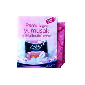 Orkid Sensitive 2'li Hijyenik Kadın Ped
