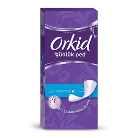 Orkid Tekli Paket Normal 20 Ped Günlük Ped