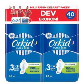 Orkid Ultra 40 Adet Boy 3 Gece Ped