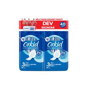 Orkid Ultra 40 Adet Boy 3 Gece Ped
