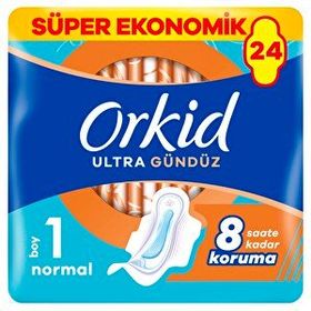 Orkid Ultra Ekstra Dörtlü Paket Normal 24'lü Hijyenik Ped