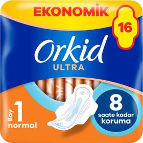 Orkid Ultra Ekstra Eko Paket Normal 16'lı Hijyenik Ped