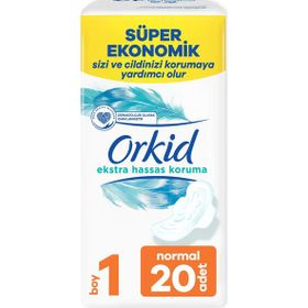 Orkid Ultra Ekstra Hassas Paketi 20'li Normal Gece Pedi