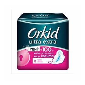 Orkid Ultra Extra 2 Numara Uzun 7li 4 Adet Hijyenik Ped