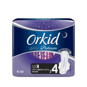 Orkid Ultra Extra Gece 6'lı Ped