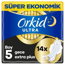 Orkid Ultra Extra Gece Extra Boy 5 14 Ped