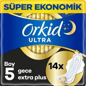 Orkid Ultra Extra Gece Extra Boy 5 14 Ped