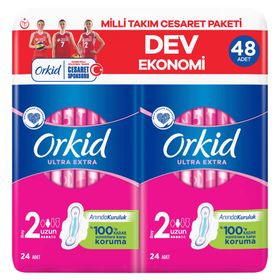 Orkid Ultra Extra Hijyenik Günlük 48'li Ped