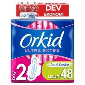 Orkid Ultra Extra Hijyenik Günlük 48'li Ped