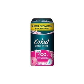 Orkid Ultra Extra Hijyenik Uzun Süper Ekonomik 26 Ped