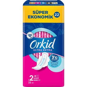Orkid Ultra Extra Koruma Uzun 9x22 Adet Hijyenik Ped