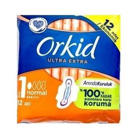 Orkid Ultra Extra Normal 12'li Hijyenik Ped