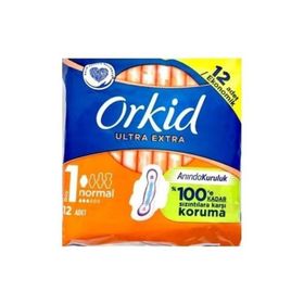 Orkid Ultra Extra Normal 12'li Hijyenik Ped