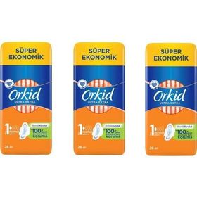 Orkid Ultra Extra Normal 3x26 Adet Hijyenik Ped