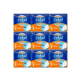Orkid Ultra Extra Normal 9x8 72 Adet Hijyenik Ped