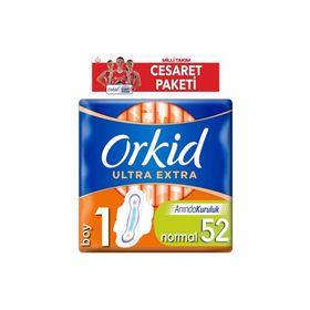 Orkid Ultra Extra Normal Cesaret 52 Adet Boy 1 Pedler