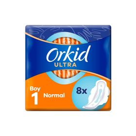 Orkid Ultra Extra Normal Tekli Paket 8 Adet Hijyenik Ped
