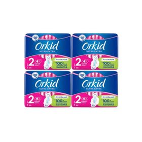 Orkid Ultra Extra Tekli Uzun 4'lü Hijyenik Ped