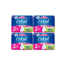 Orkid Ultra Extra Tekli Uzun 4'lü Hijyenik Ped