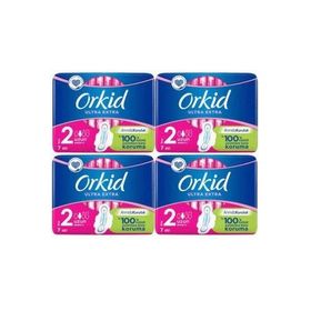 Orkid Ultra Extra Tekli Uzun 4'lü Hijyenik Ped