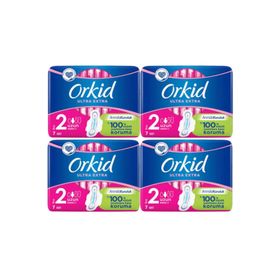 Orkid Ultra Extra Tekli Uzun 4'lü Hijyenik Ped