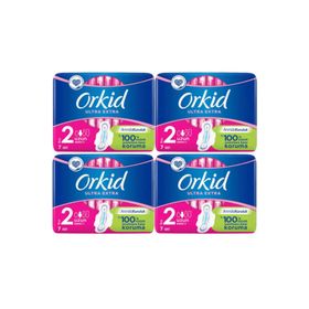 Orkid Ultra Extra Tekli Uzun 4'lü Hijyenik Ped