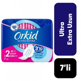 Orkid Ultra Extra Tekli Uzun 7'li Ped