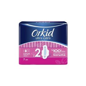 Orkid Ultra Extra Tekli Uzun 7'li Ped