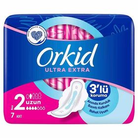 Orkid Ultra Extra Tekli Uzun 7'li Ped