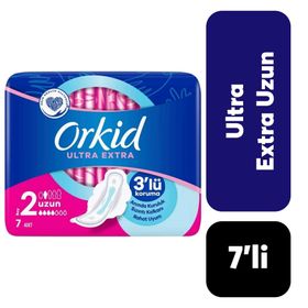 Orkid Ultra Extra Tekli Uzun 7'li Ped