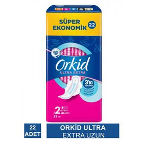Orkid Ultra Extra Uzun Boy 2 22 Adet Hijyenik Ped