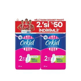 Orkid Ultra Extra Uzun Cesaret 44 Adet Boy 2 Ped