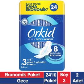 Orkid Ultra Gece 24x2 48 Adet Ped