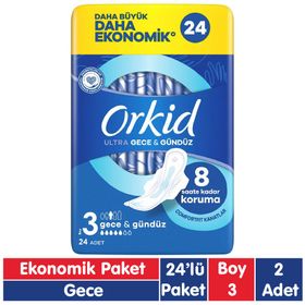 Orkid Ultra Gece 24x2 48 Adet Ped