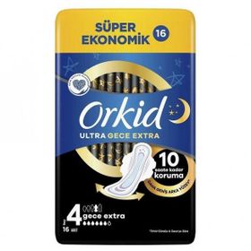 Orkid Ultra Gece Extra 18x4 72 Adet Ped
