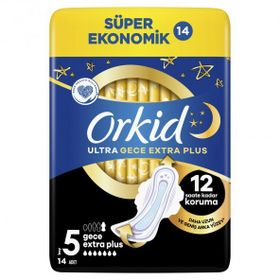 Orkid Ultra Gece Extra Plus 14x3 42 Adet Ped