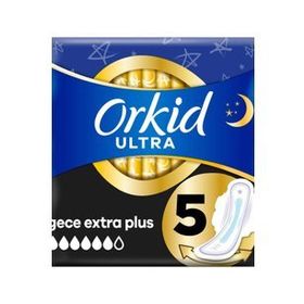 Orkid Ultra Gece Extra Plus 5'li Günlük Ped