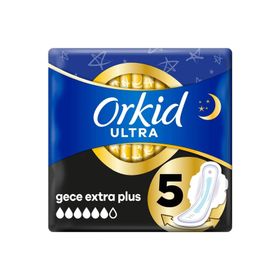 Orkid Ultra Gece Extra Plus No: 5 5'li Hijyenik Ped