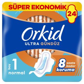 Orkid Ultra Gündüz (Boy 1) Normal 24 Adet Hijyenik Ped