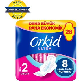 Orkid Ultra Uzun Boy 2 28 Adet Hijyenik Ped