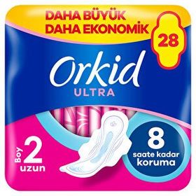 Orkid Ultra Uzun Boy 2 28 Adet Hijyenik Ped