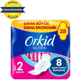 Orkid Ultra Uzun Boy 2 28 Adet Hijyenik Ped