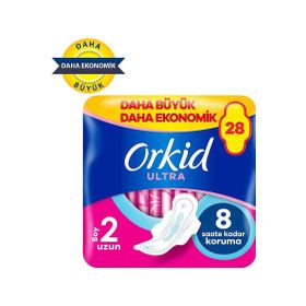 Orkid Ultra Uzun Boy 2 28 Adet Hijyenik Ped