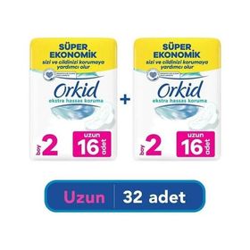 Orkid Uzun 32x6 192 Adet Ekstra Hassas Koruma Ped