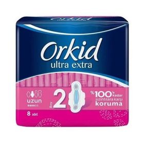 Orkid Uzun Tekli Paket Ultra Extra Hijyenik Ped