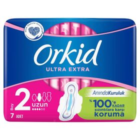 Orkid Uzun Tekli Paket Ultra Extra Hijyenik Ped